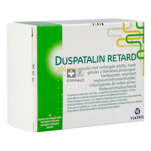 Duspatalin Retard 200 mg 60 Capsules