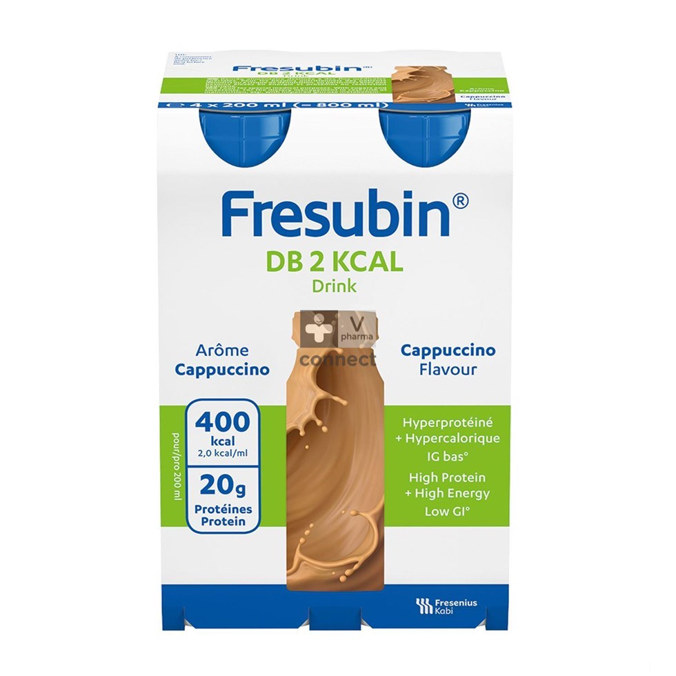 Fresubin Db 2 Kcal Drink Cappuccino 4X200ml