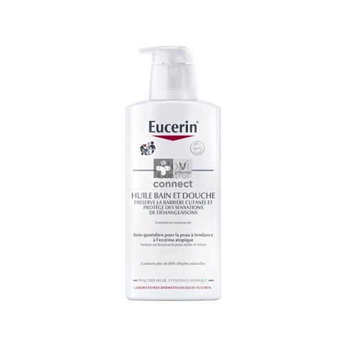 Eucerin Atopicontrol Huile Bain & Douche 20 % Omega 400 ml