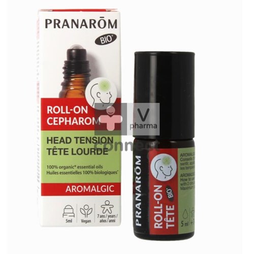 Pranarom Aromalgic Roll Cepharom Bio 5Ml