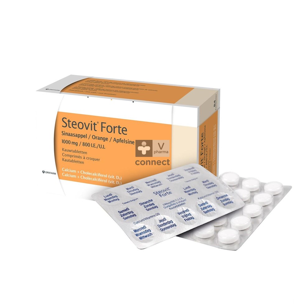 Steovit D3 Forte 1000Mg/880Ui Orange Comp Croq 84