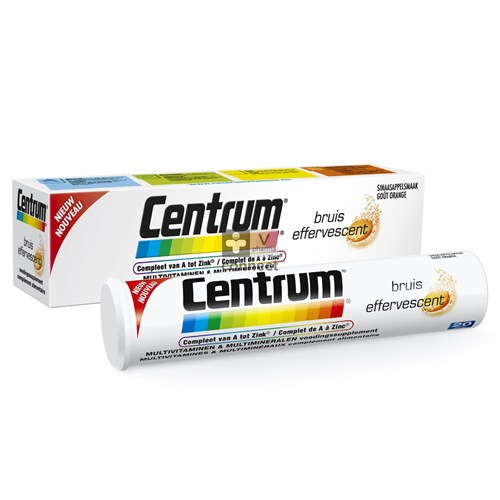 Centrum 20 Comprimés Effervescents