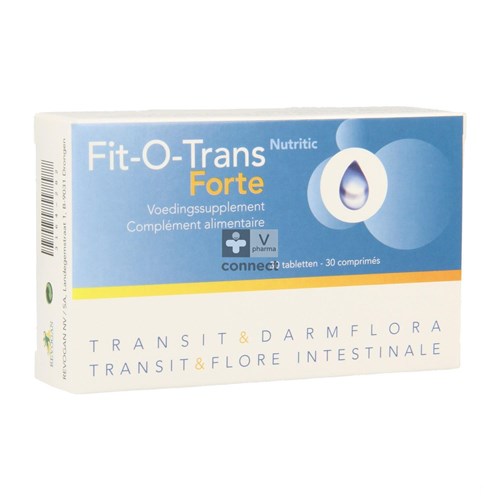 Nutritic Fit O Trans Forte 30 Comprimés