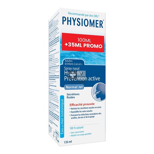 Physiomer Normal Jet Spray Nasal 135ml Promo