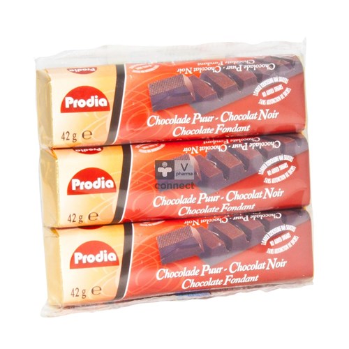 Prodia Chocolat Noir 3 x 42 g