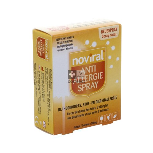 Noviral Spray Anti Allergie Poudre 500 mg