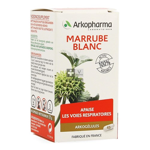 Arko Marrube Blanc 45 Gélules