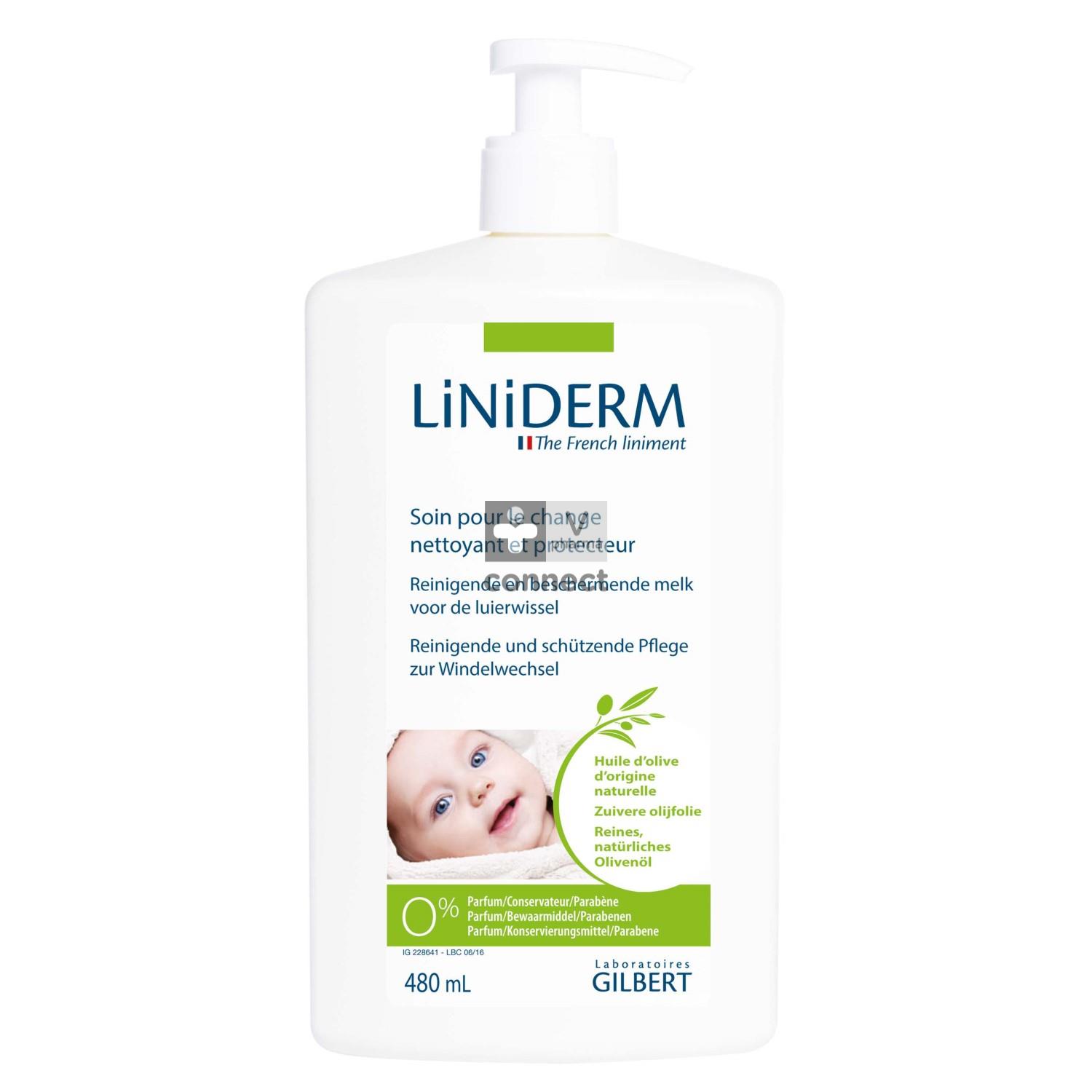 Laboratoires Gilbert Liniderm - Liniment oléo-calcaire 480 ml