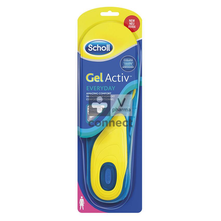 Scholl Semelle Activgel Femme Quotidien 2 Pieces