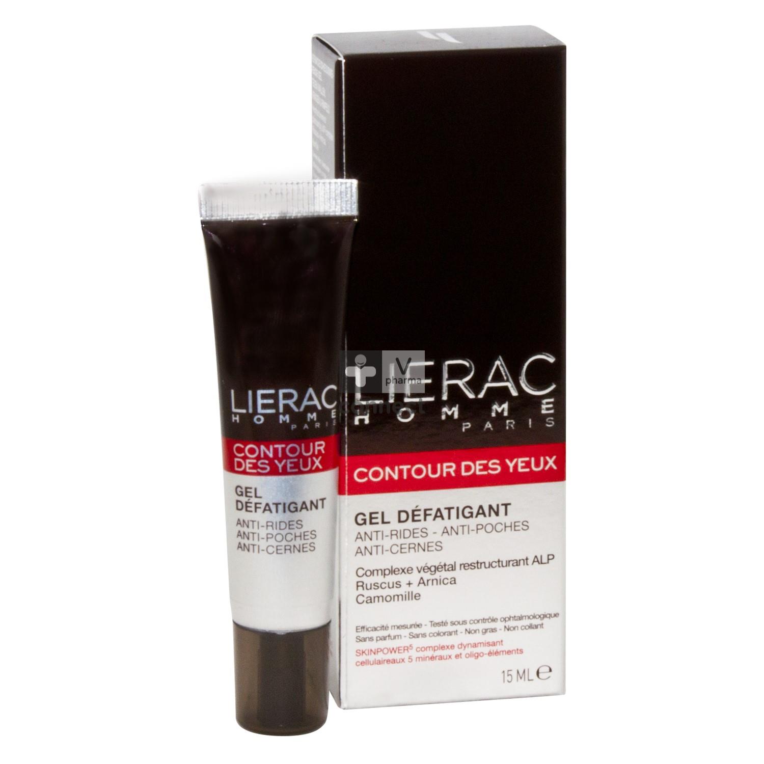 Lierac Homme Contour Des Yeux Gel D fatigant 15 Ml Lierac Homme Contour Des Yeux Gel D fatigant 15 Ml