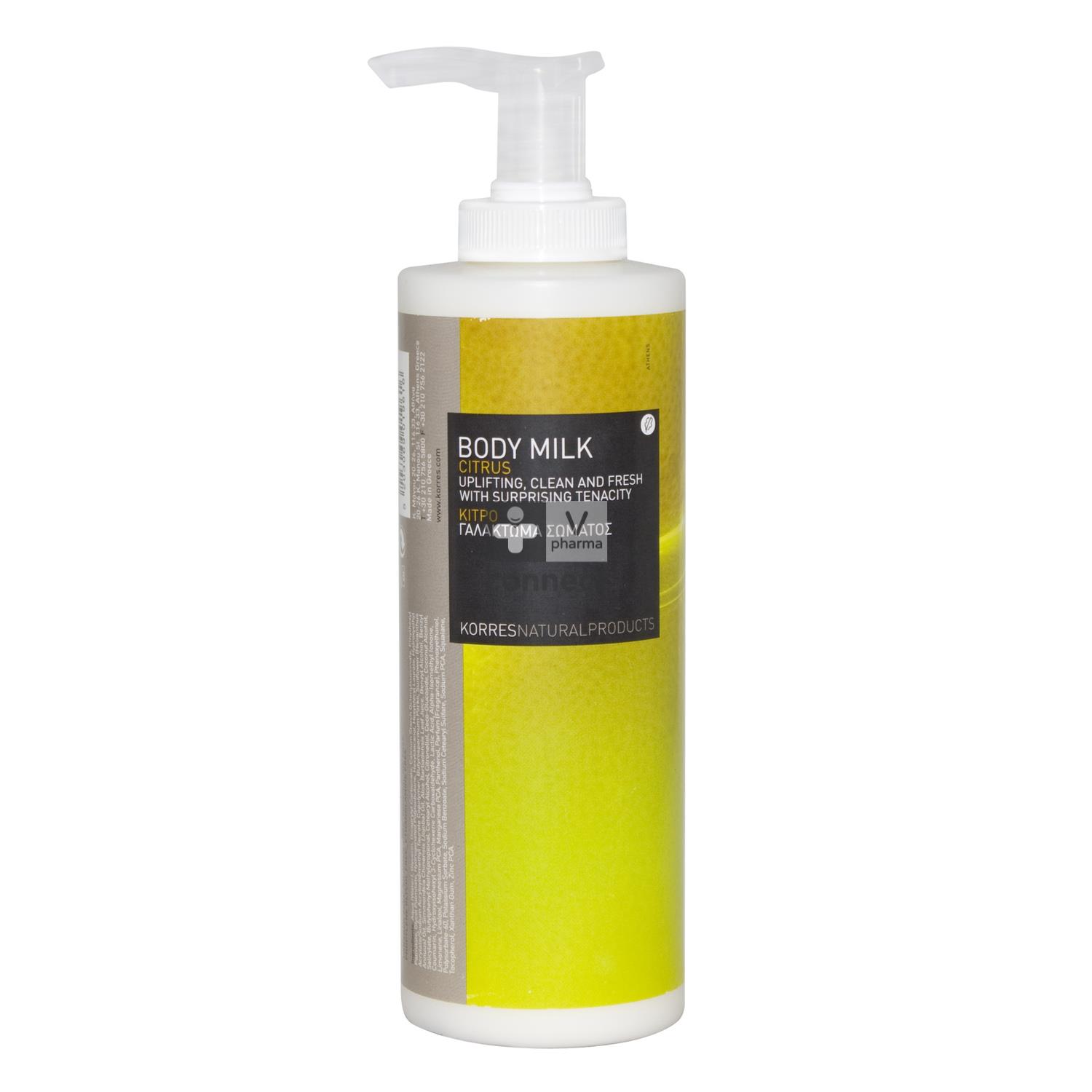 Korres Body Milk 250ml Citrus
