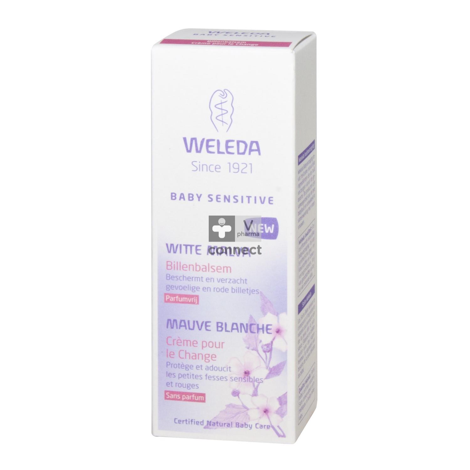 Crema Fluida Weleda Baby Alla Malva Bianca - Lenitiva Per Pelli Sensibili E Dermatite Atopica, 200ml - Foto 2