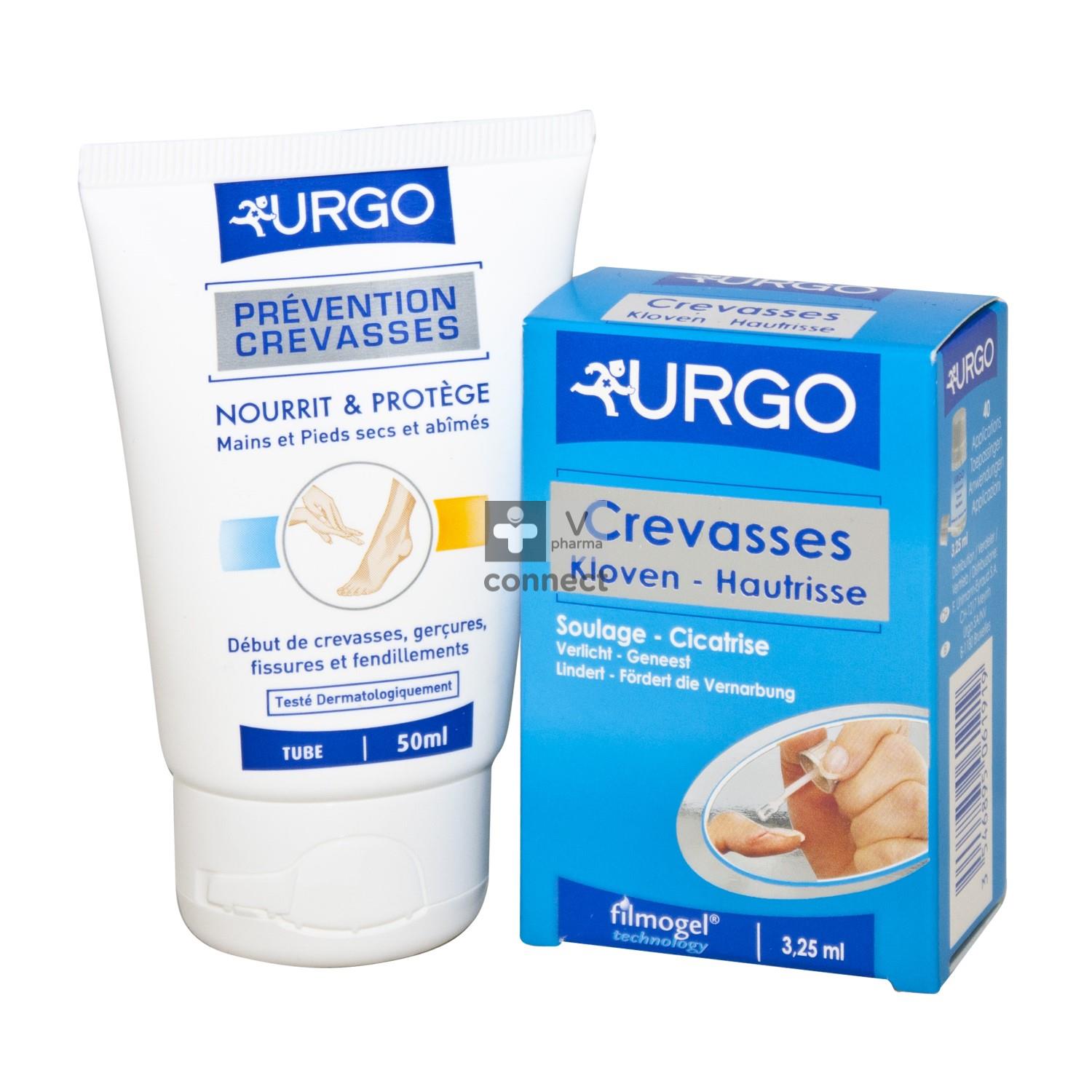 Urgo Stop Crevasses Promo Pack : Pansement Liquide Gel + Crème