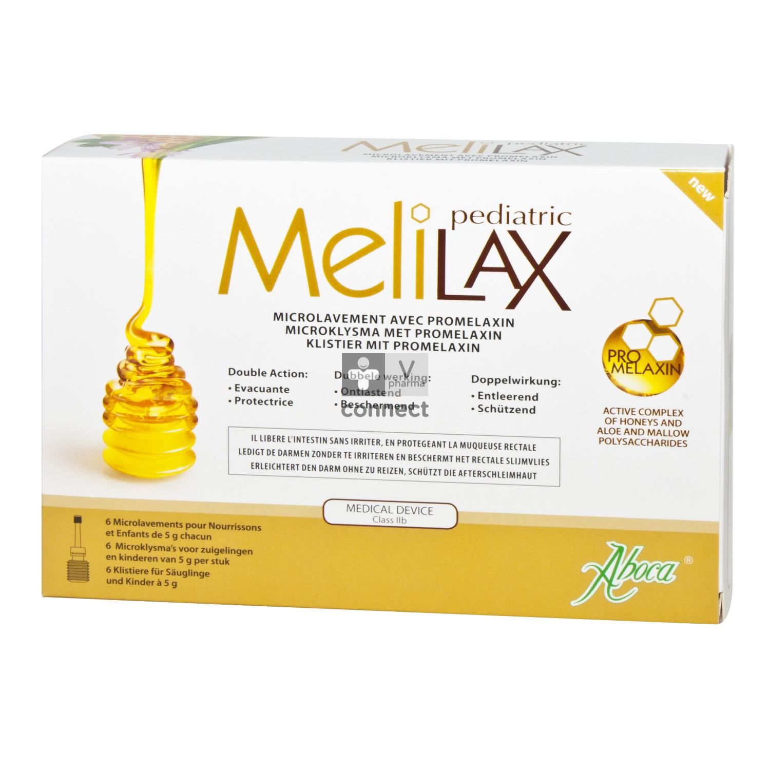 MELILAX Pediatric Microlavement 5g *6